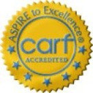 ASPIRE to Excellence carf Accredited seal